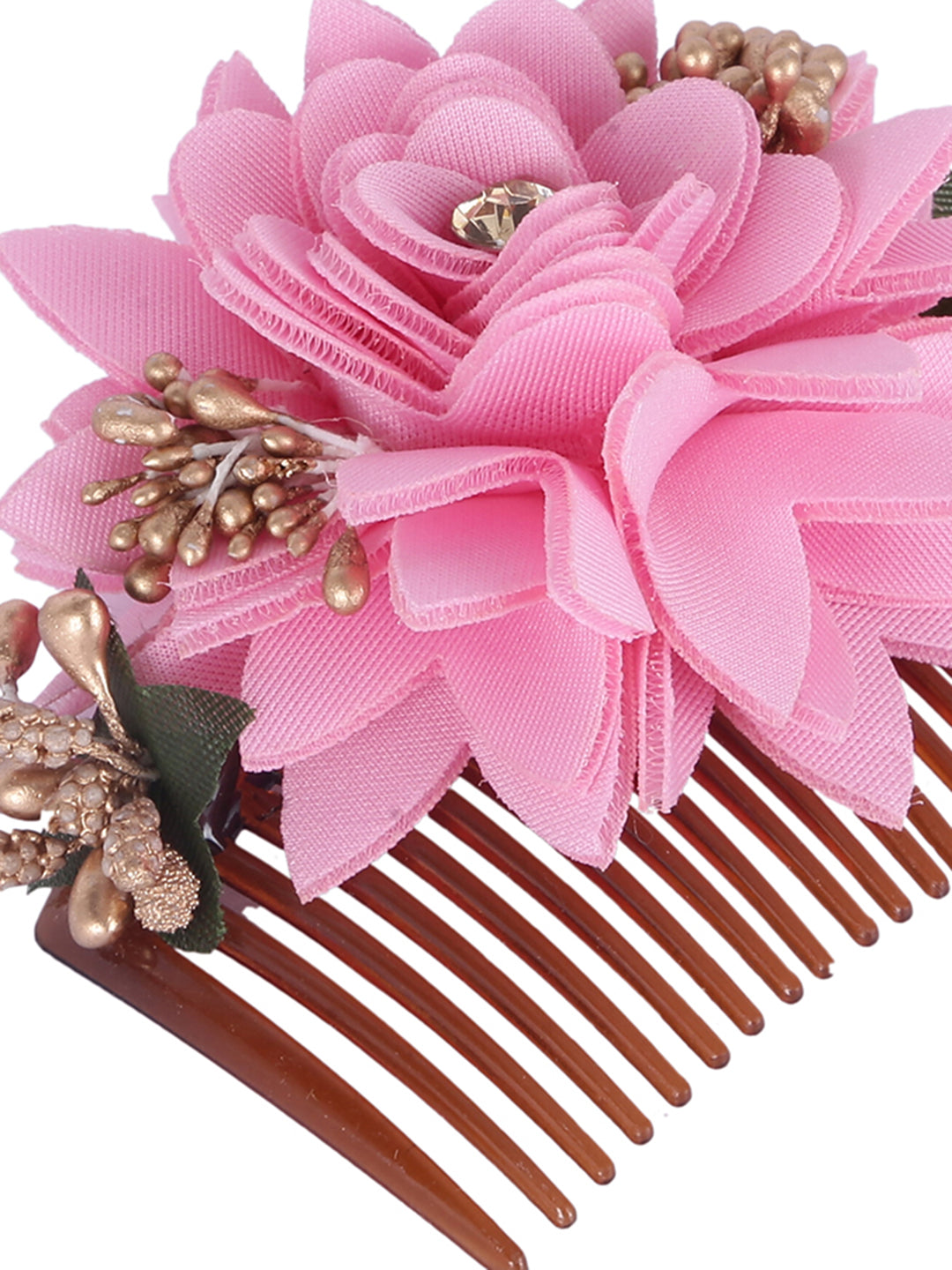 BownBee Flower Hair Accessory- Pink