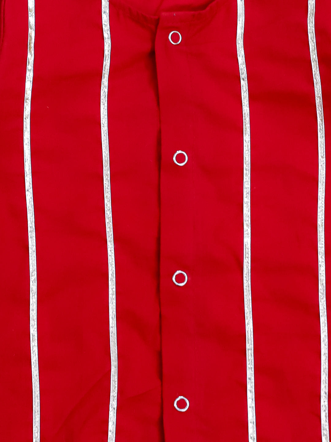 BownBee Infants  Kurta Fish Fun Dhoti Kurta Set For Boys - Red