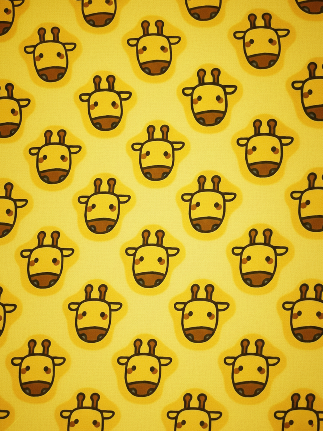 Pure Cambric Cotton Giraffe Print