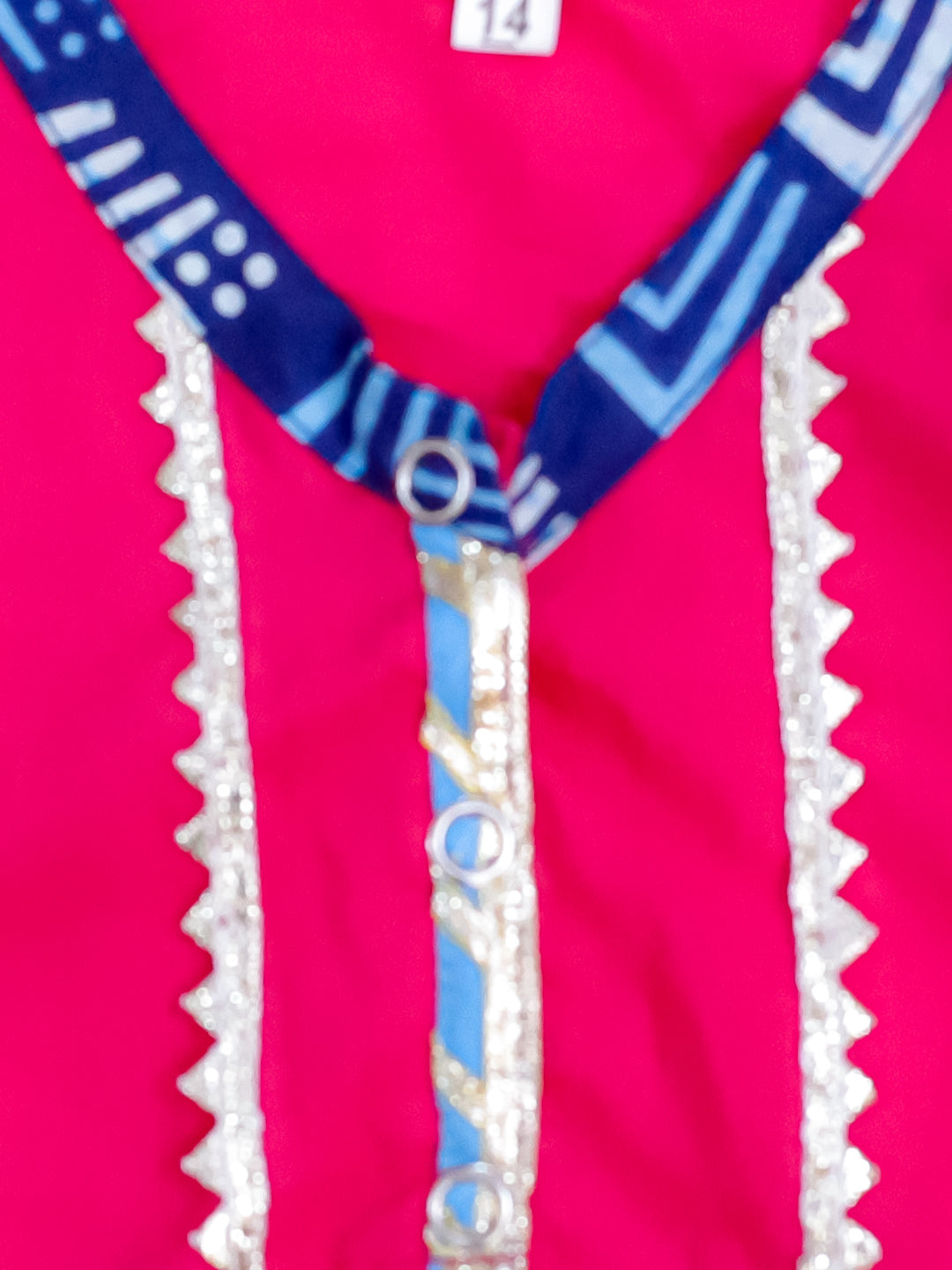 BownBee Cosmic Indigo Dhoti Kurta & Midnight Mirrage Lehanga Choli Sibling Set