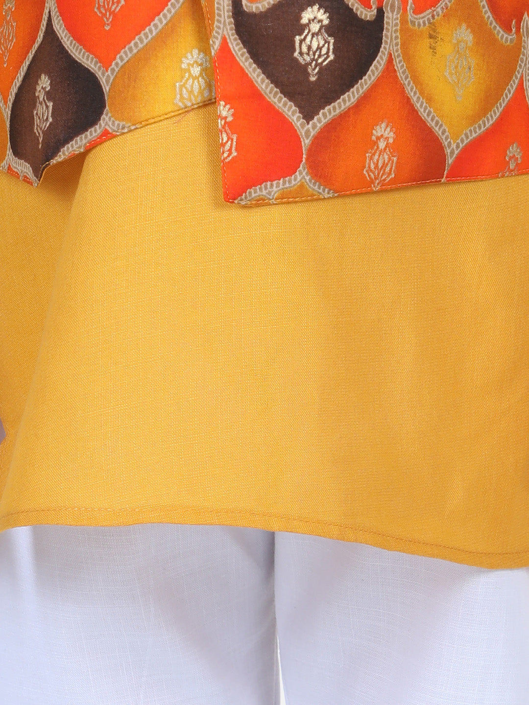 BownBee Full Sleeves Kurta With Attached Jacket & Pajama -Super Sale