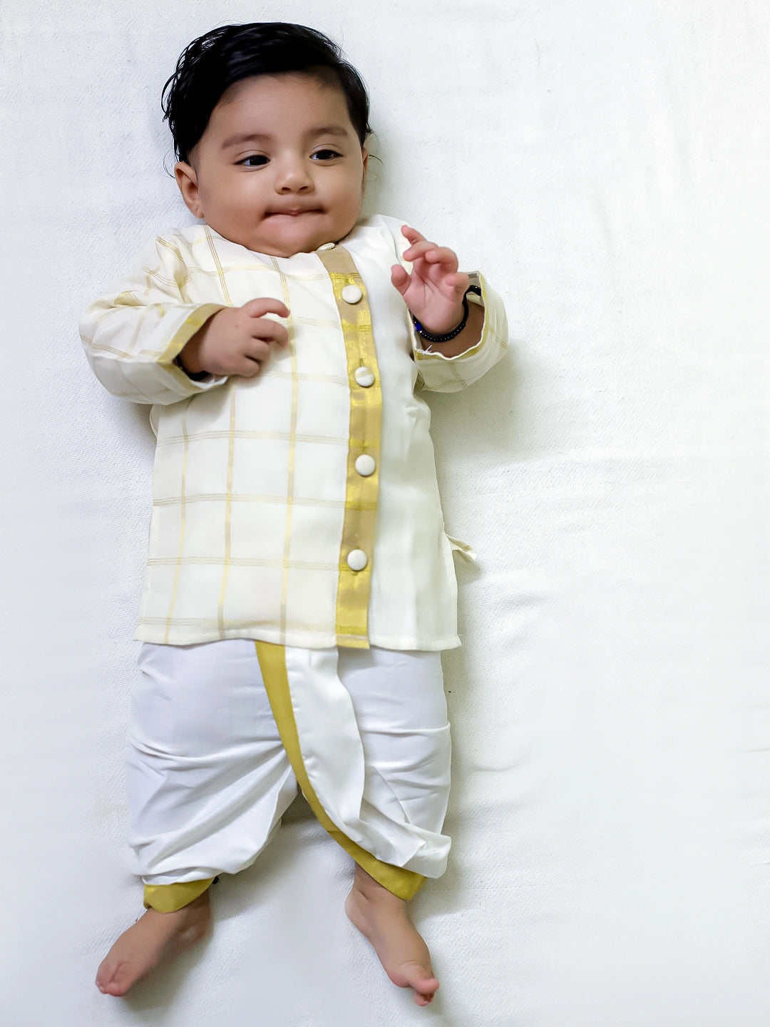 Bownbee Boys Cotton Dhoti Kurta For Infants