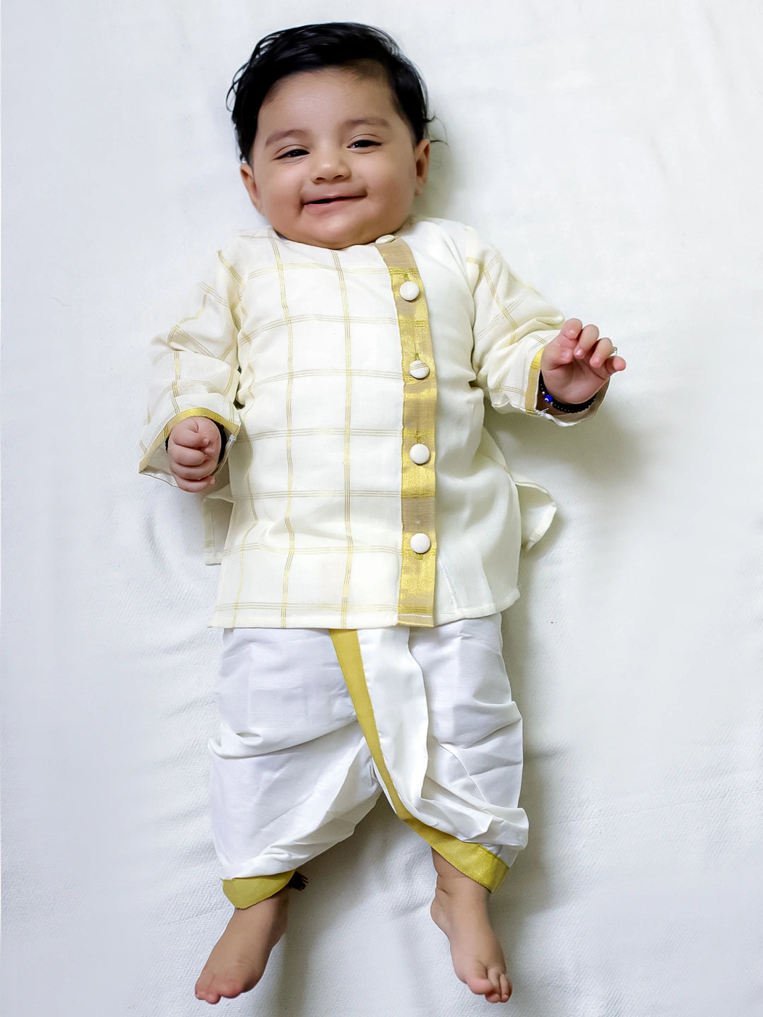 Bownbee Boys Cotton Dhoti Kurta For Infants