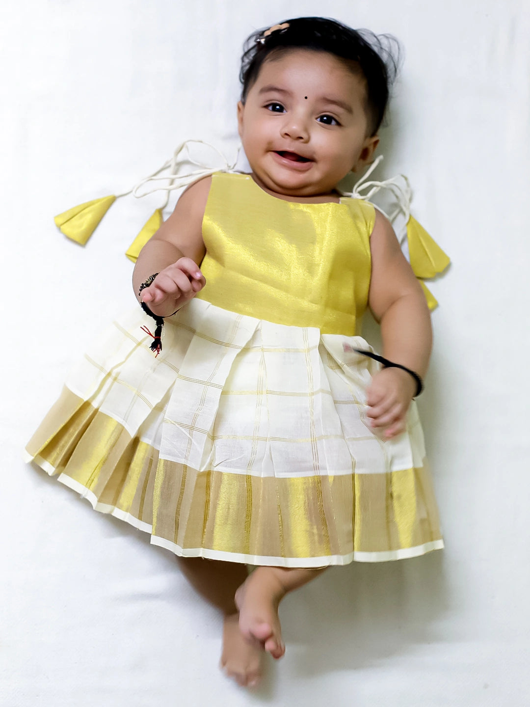 Bownbee Girls Cotton Dress For Infants