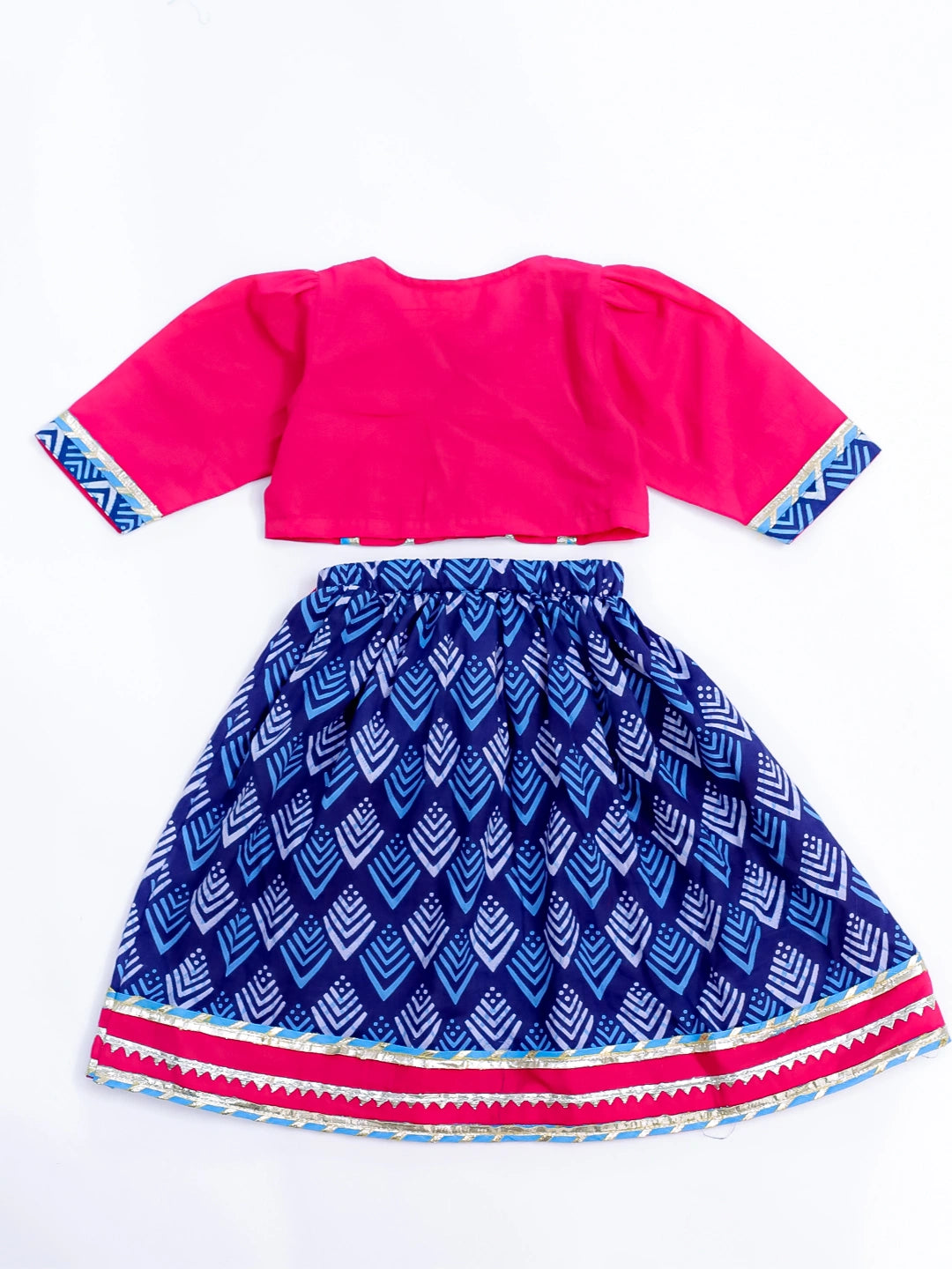 Bownbee Girls Cotton Lehenga Choli For Infants