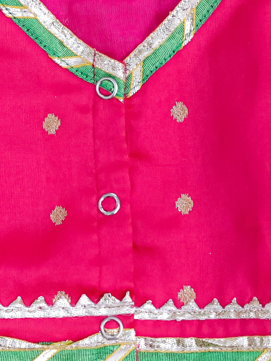 BownBee Infants Pink Explosion Lehanga Choli Set For Girls