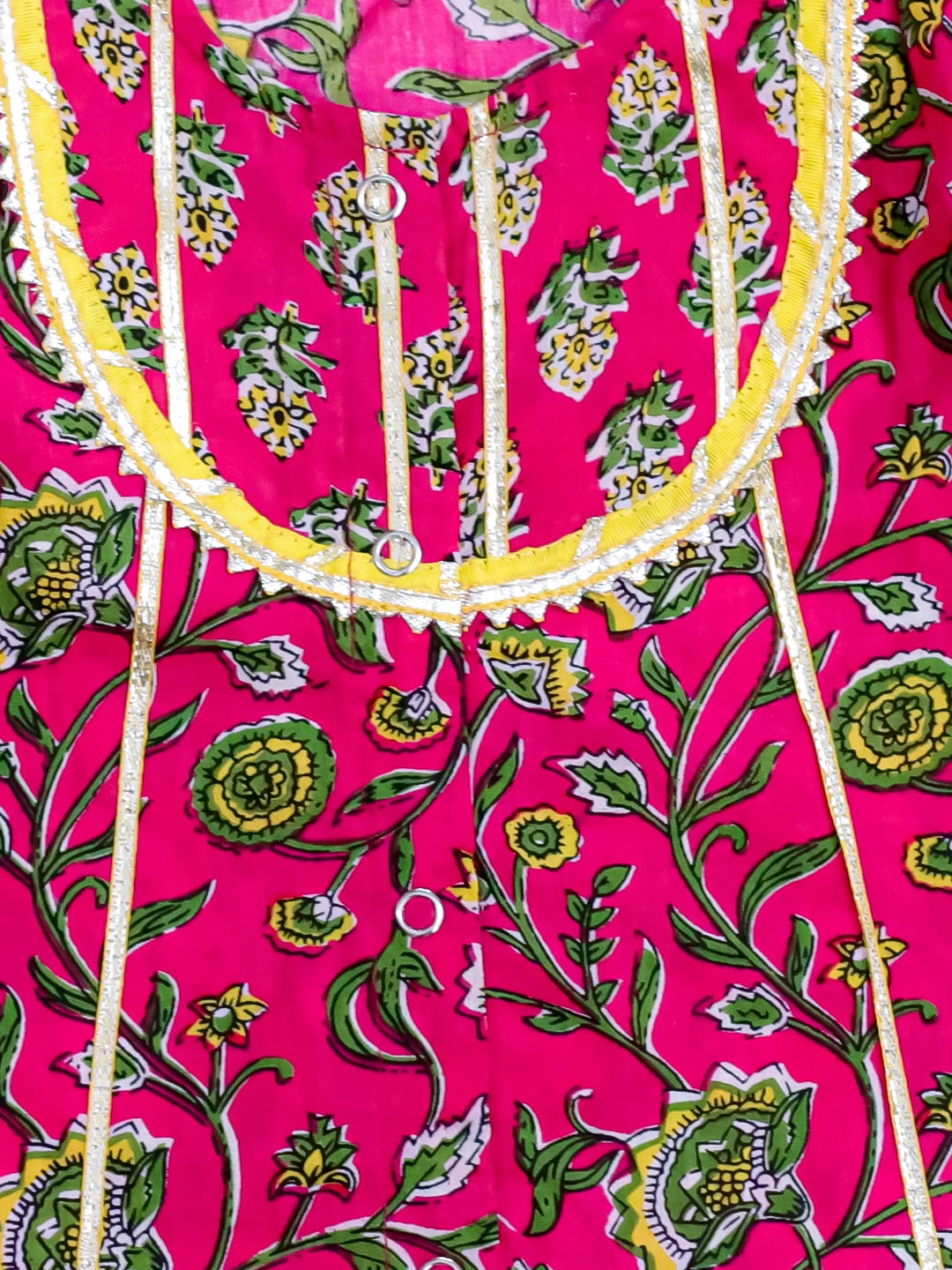 Bownbee Girls Cotton Ethnic Set For Infants