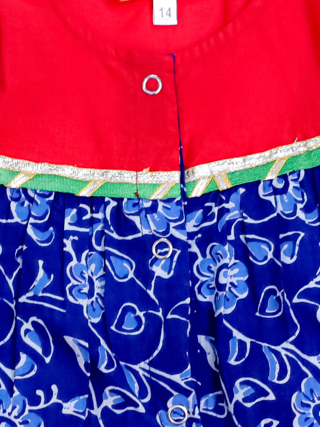 Bownbee Girls Cotton Ethnic Set For Infants