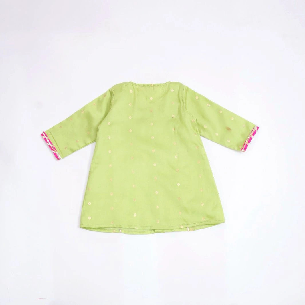 Bownbee Girls Cotton Ethnic Set For Infants