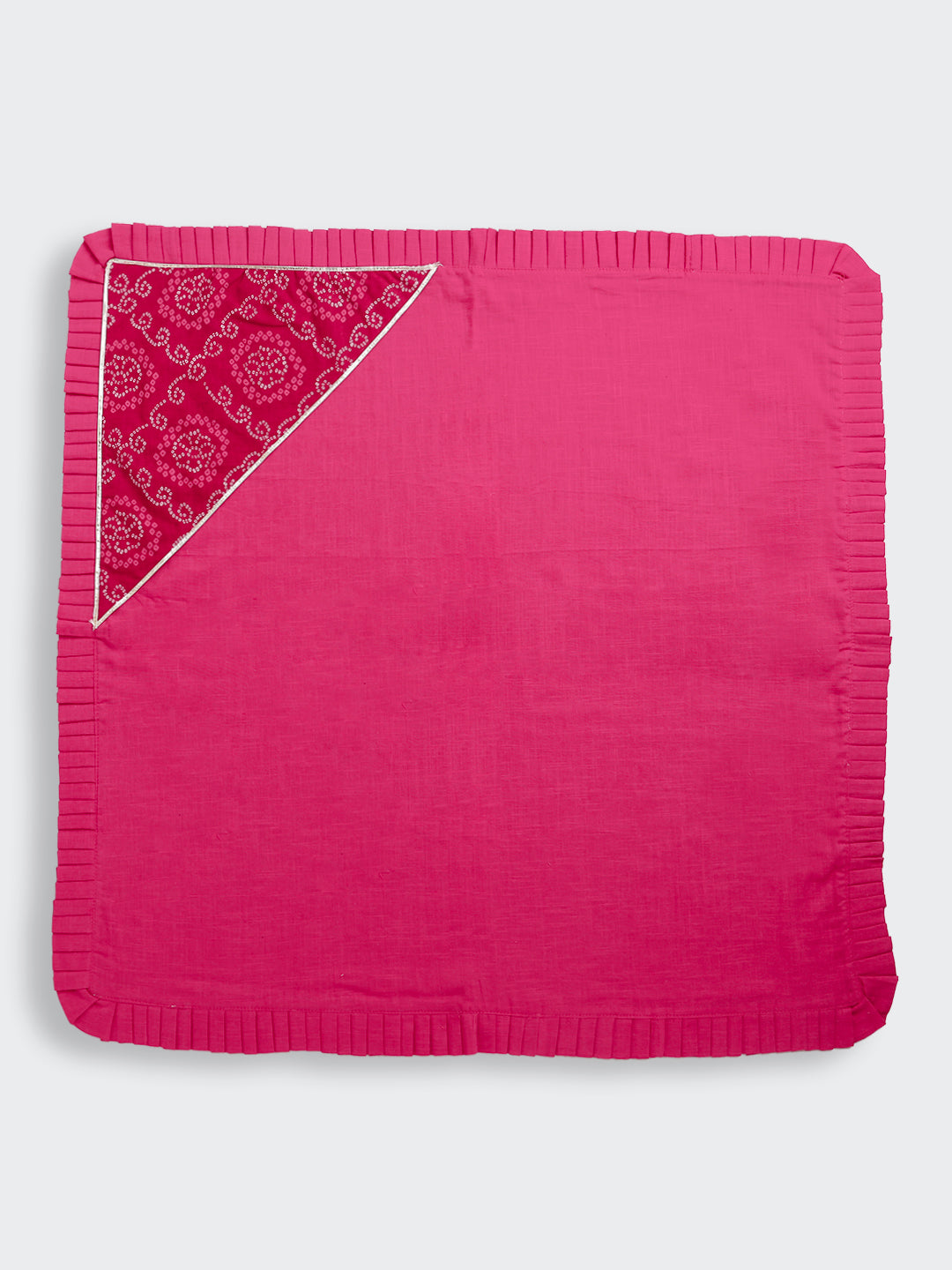 BownBee Pure Cotton Fish Printed Swaddle For Infants  - Pink