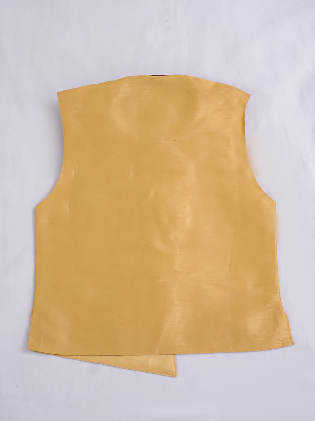 BownBee Party Waistcoat Jacket For Boys - Yellow