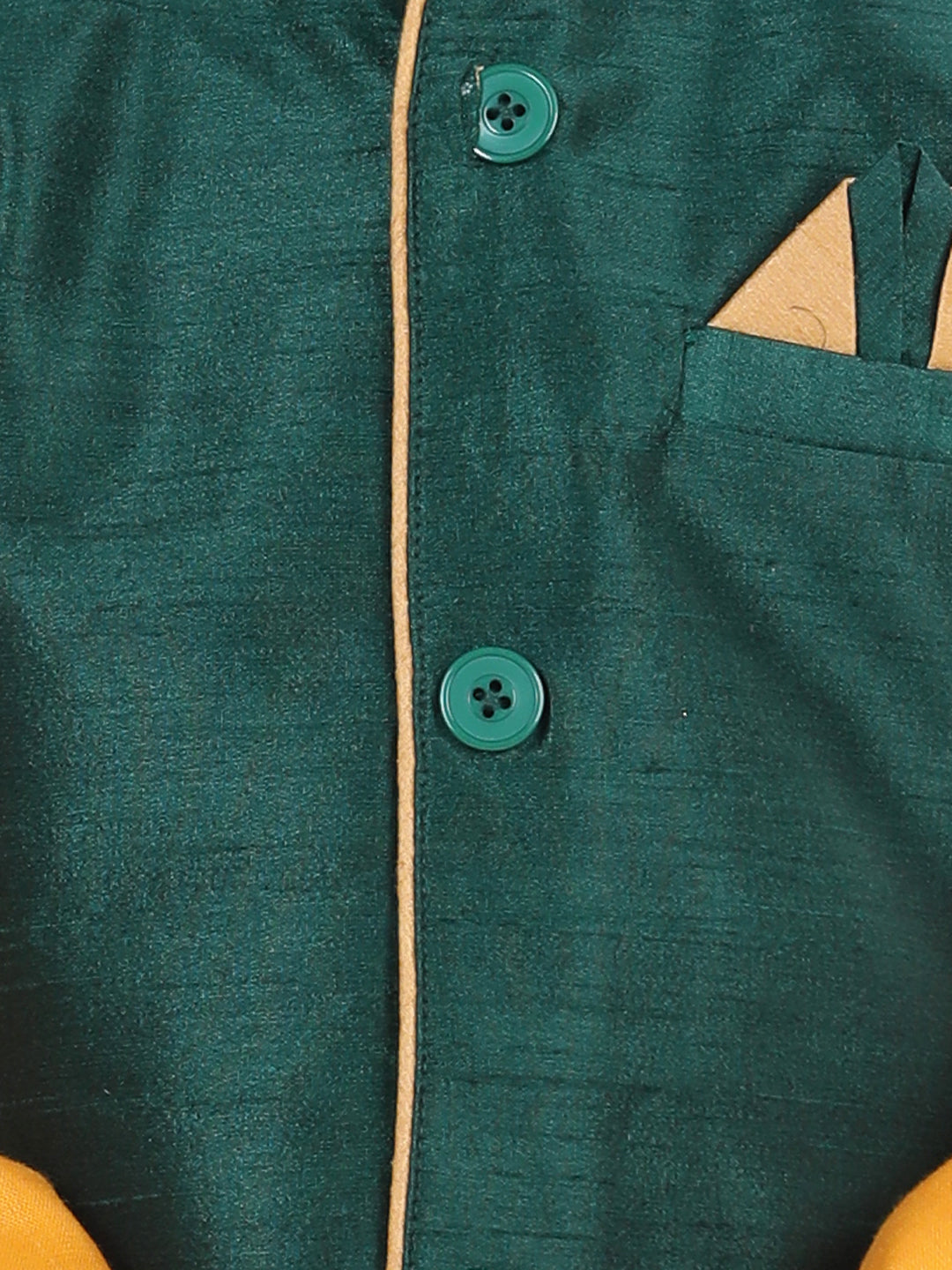 BownBee Party Waistcoat Jacket for Boys- Green