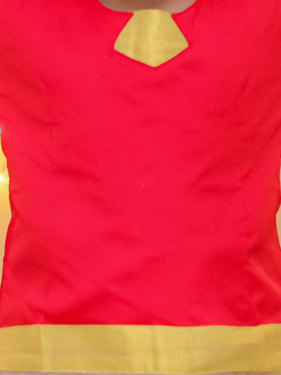 BownBee Half Sleeve South Indian Pavda Pattu Lehenga For Girls