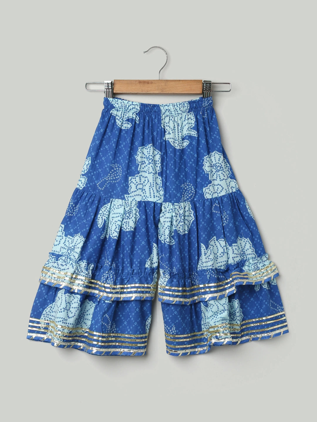 Bownbee Cotton Kurti with Sharara Set for Girls