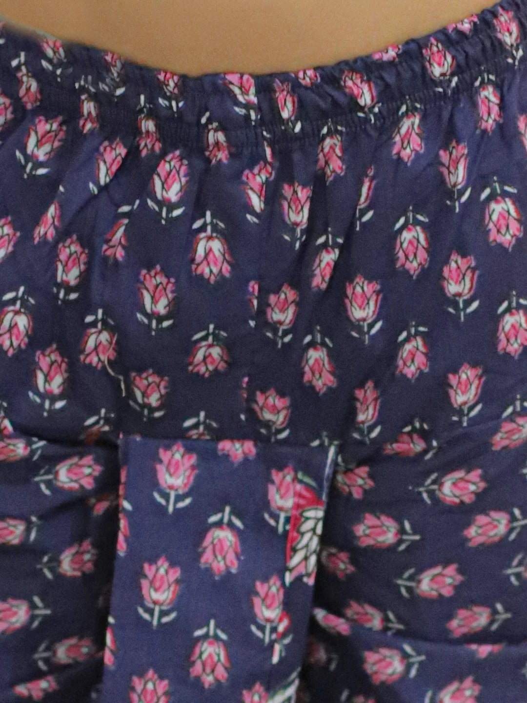 BownBee Sibling Set Pure Cotton Full Sleeve Printed Kurta with Printed Dhoti