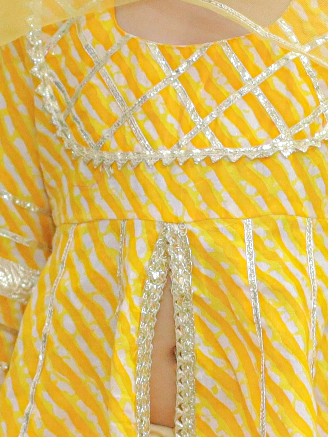 BownBee Pure Cotton Printed Kurta Sharara with Dupatta for Girls