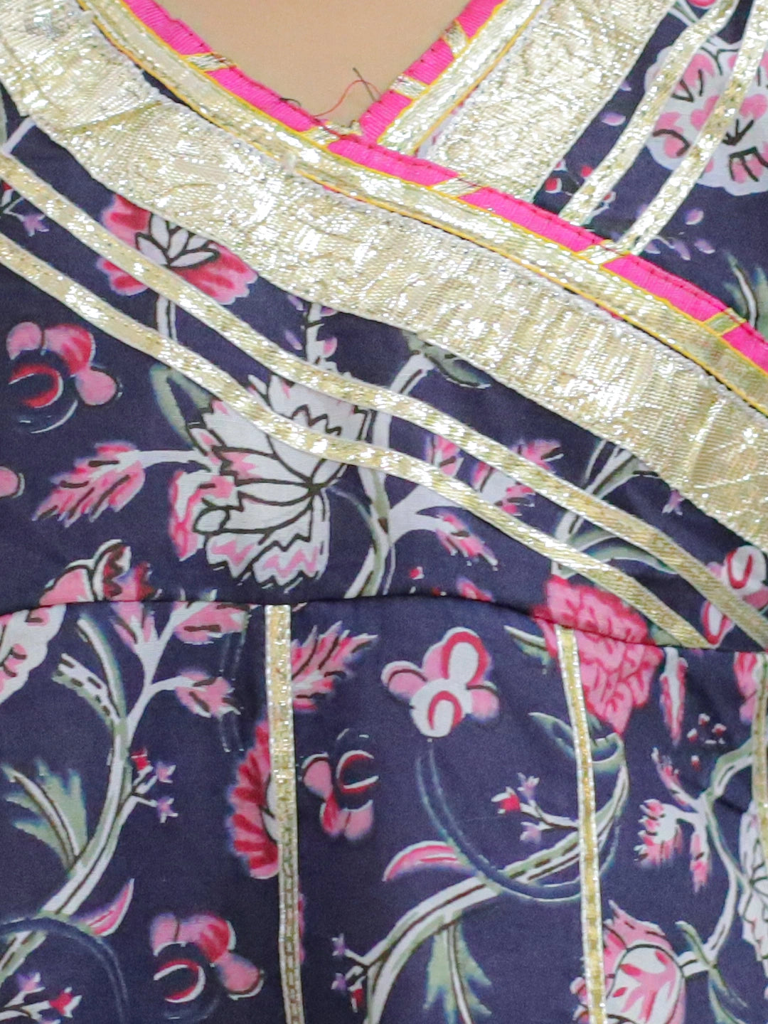 BownBee Sibling Set Pure Cotton Full Sleeve Printed Kurta with Printed Dhoti