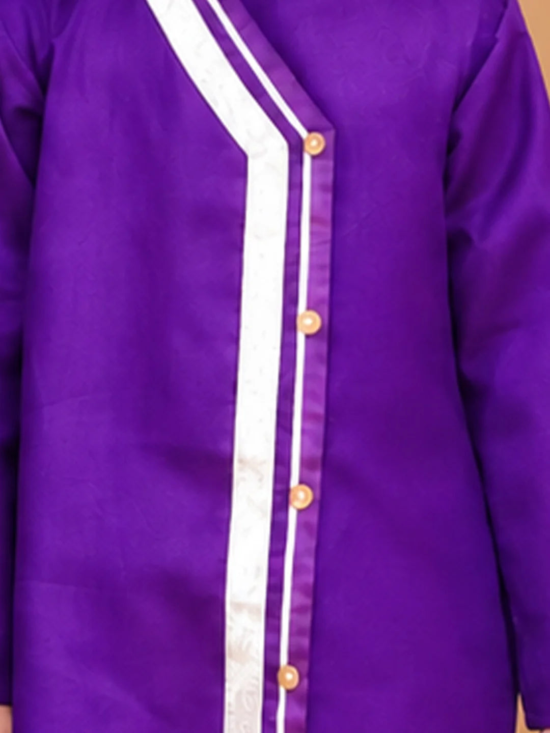 BownBee Festive Full Sleeves Cotton Kurta Pyjama Set For Boys