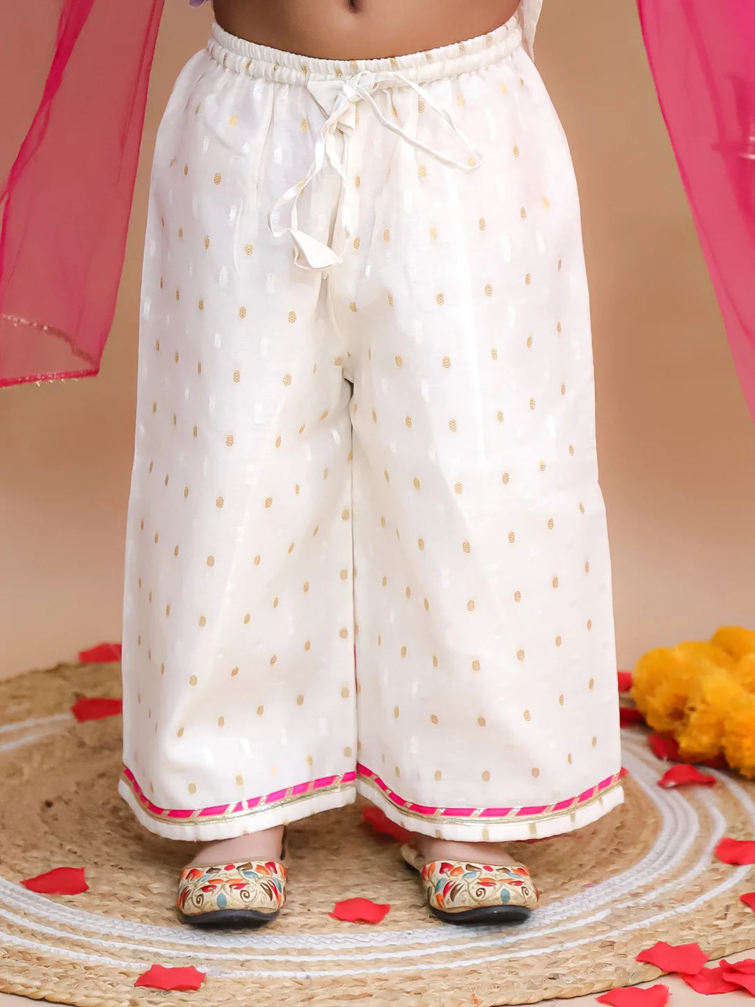 BownBee Mother And Daughter Festive Ethnic Suit Combo