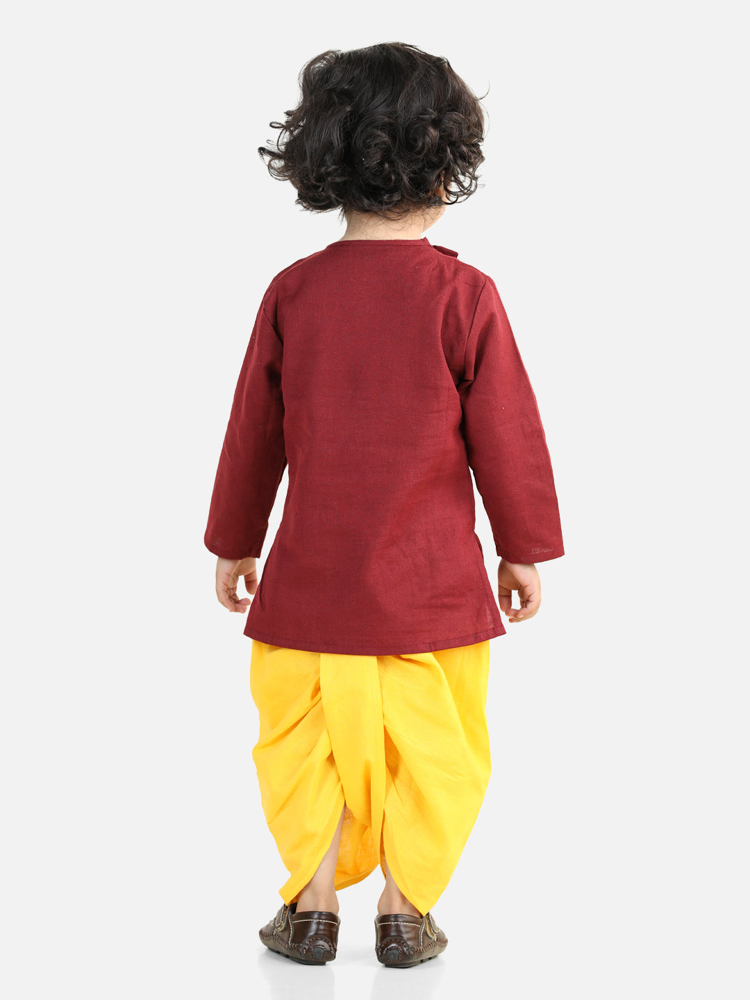 BownBee Full Sleeve Pure Cotton Dhoti Kurta For Boy Sets