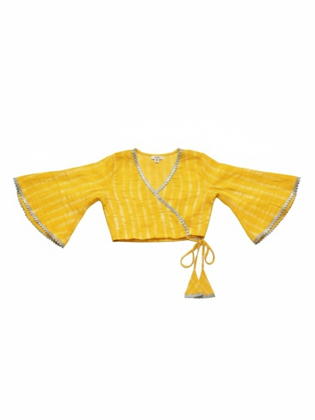 BownBee Pure Cotton Quater Sleeves Tie & Dye Top With Skirt For Infant Girls