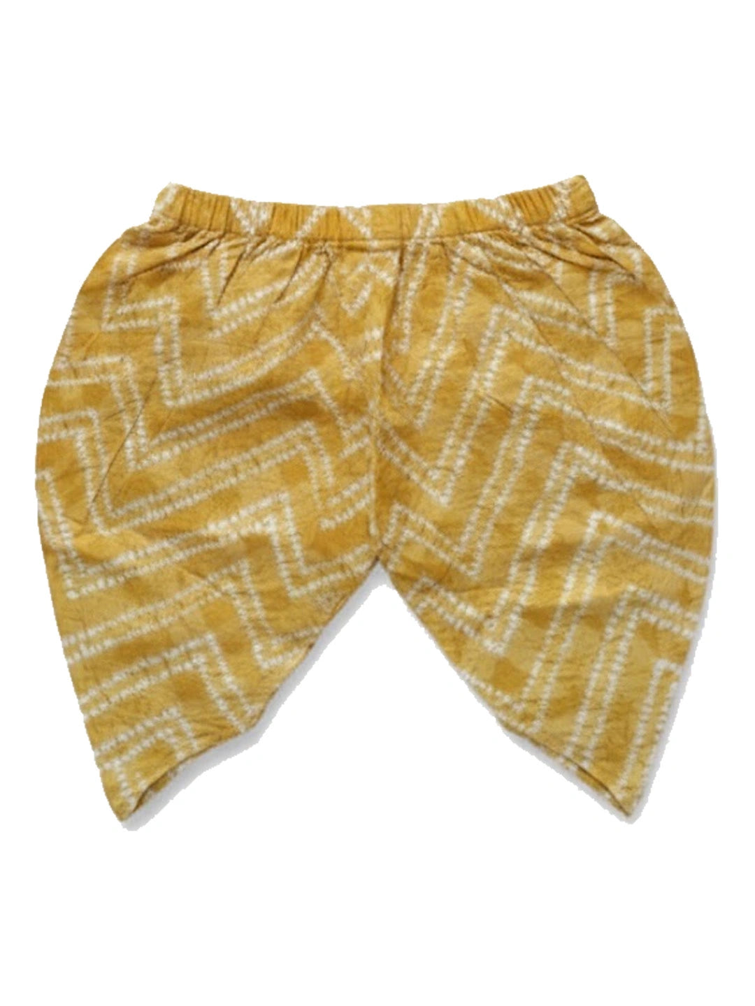 BownBee Indo-Western Angarakha Kurti With Dhoti  For Infant Girls - White