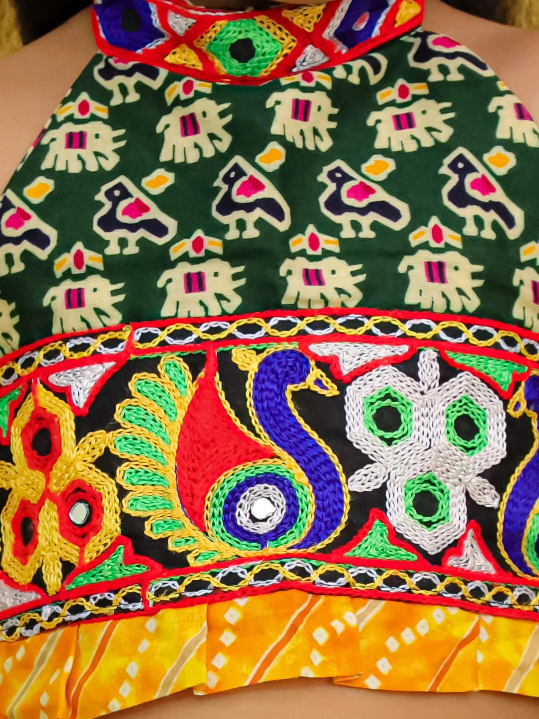 BownBee  Pure Cotton Embroidered  Indo