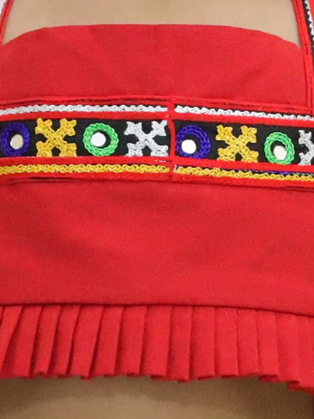 BownBee Embroidered Cotton Kurtawith Dhoti for Boys