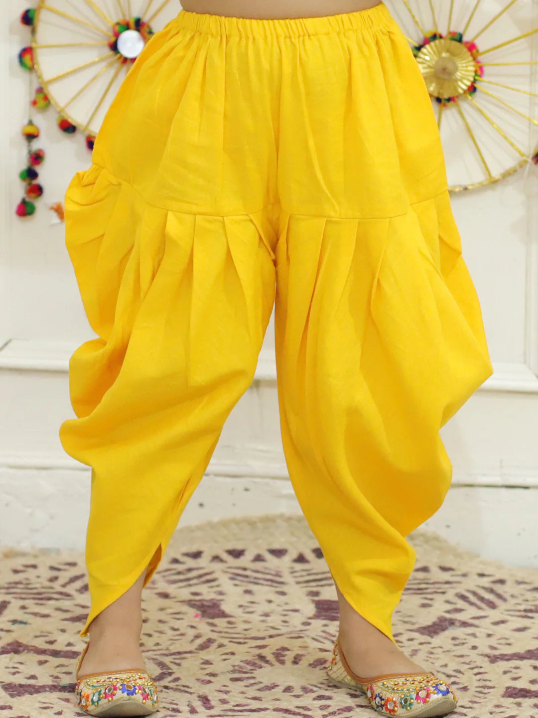BownBee Embroidered Cotton Kurtawith Dhoti for Boys