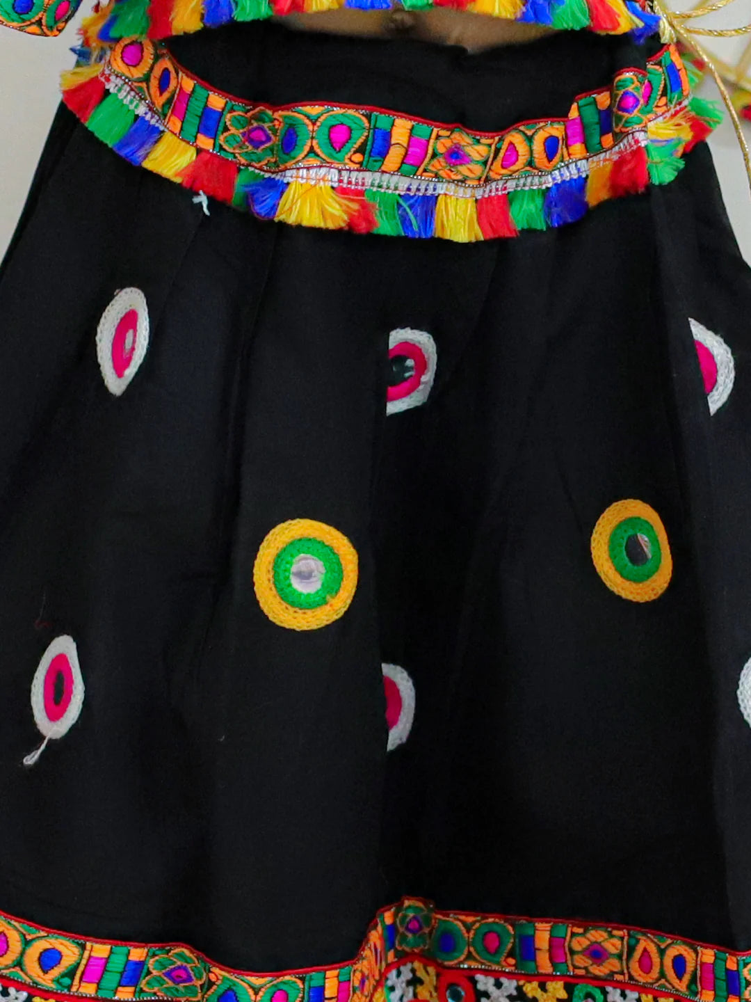 BownBee Mirror Work Chaniya Choli with Dupatta