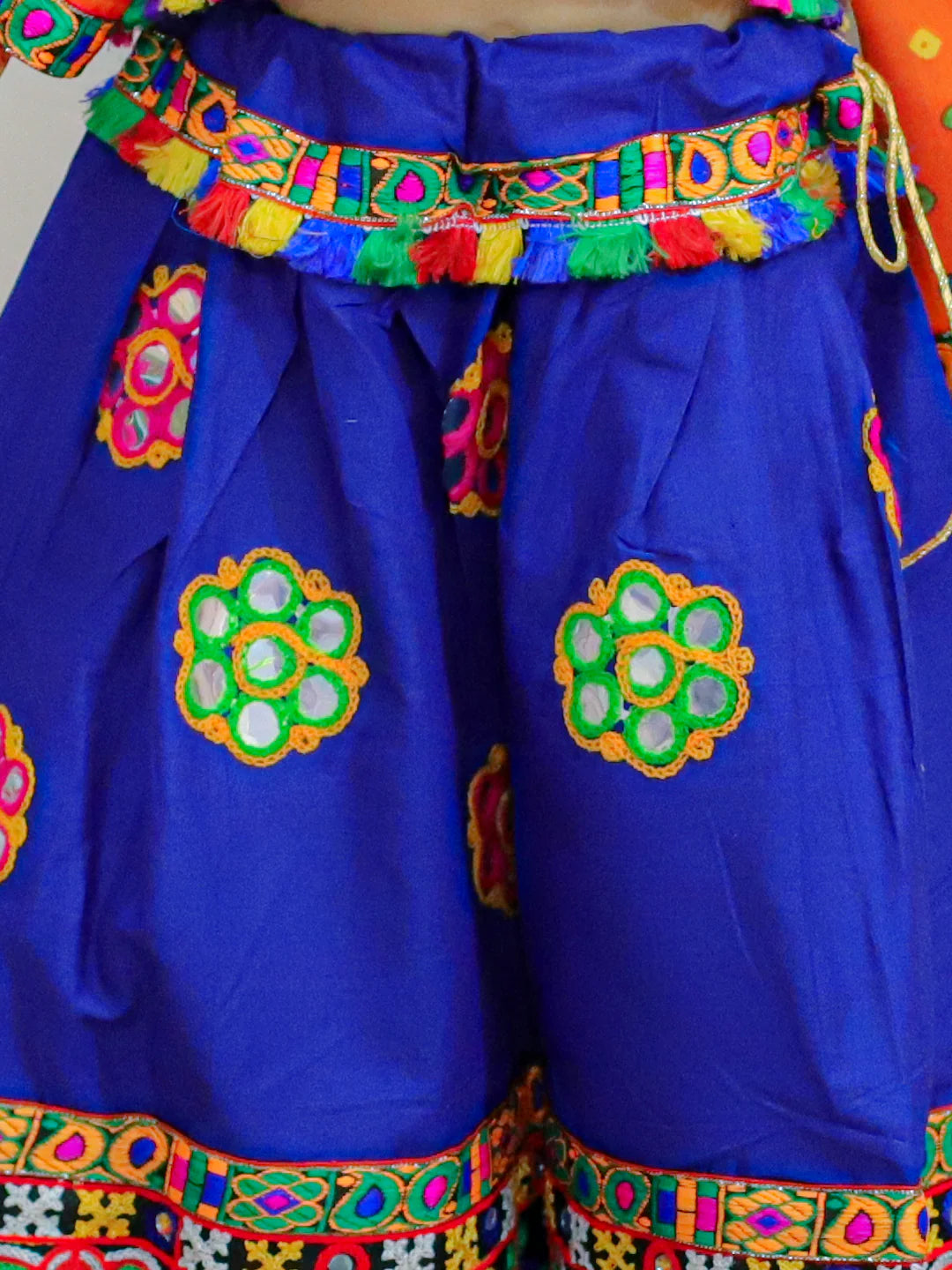 BownBee Mirror Work Chaniya Choli with Dupatta