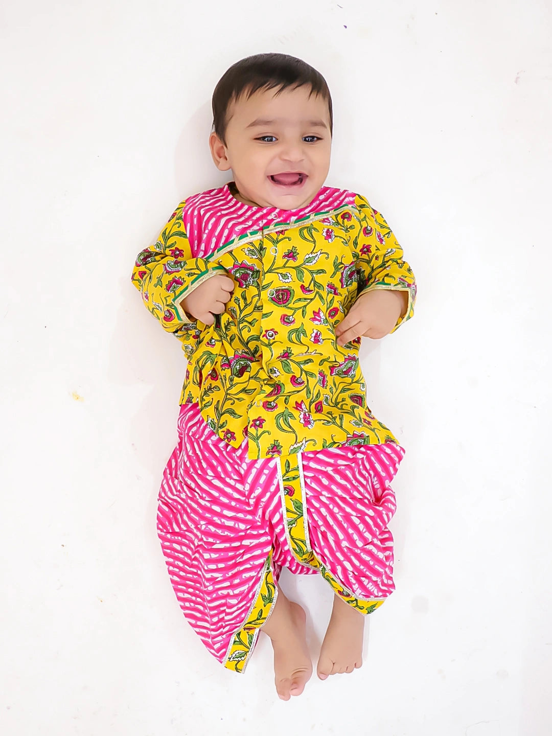 Bownbee Boys Cotton Dhoti Kurta For Infants
