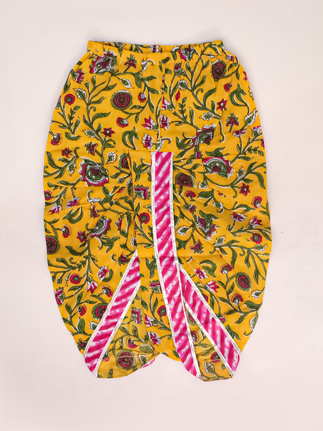 BowNBee Pure Cotton Dhoti Kurta For Infants Boys-Pink