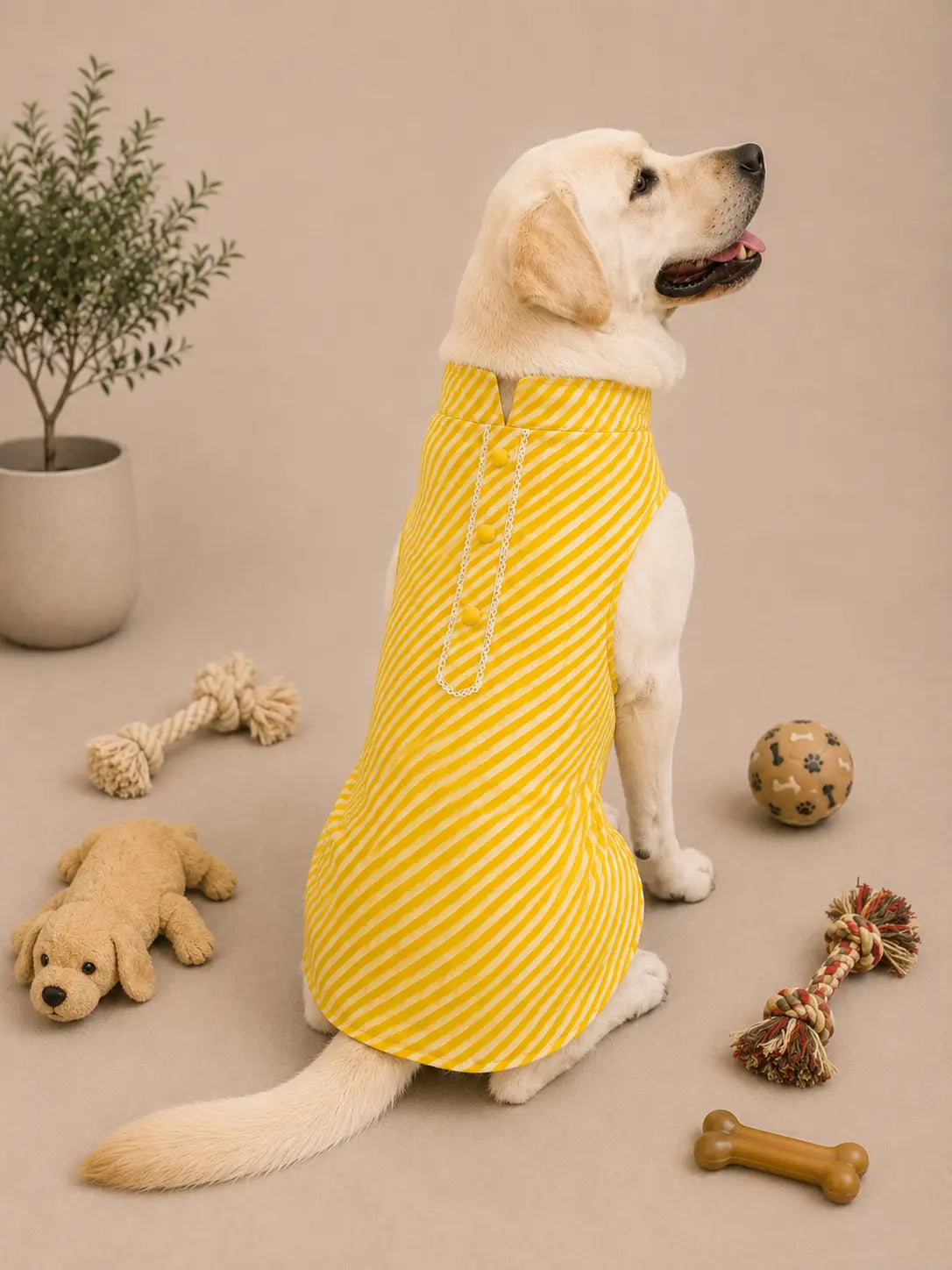 BownBee Pure Cotton Kurta For Pet