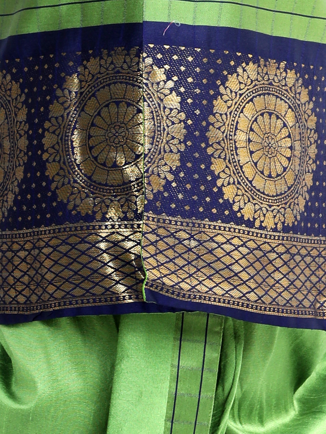 Bownee Sibling Green Sherwani Dhoti Half Sleeve Indian Party Wear Dresses Green