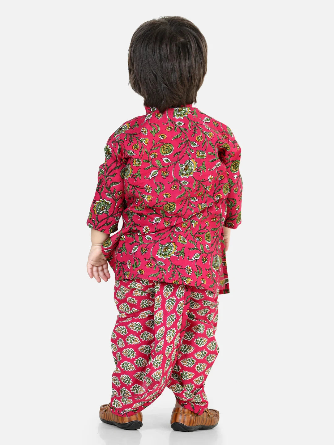 BownBee Pure Cotton Full Sleeve Dhoti Kurta for Boys