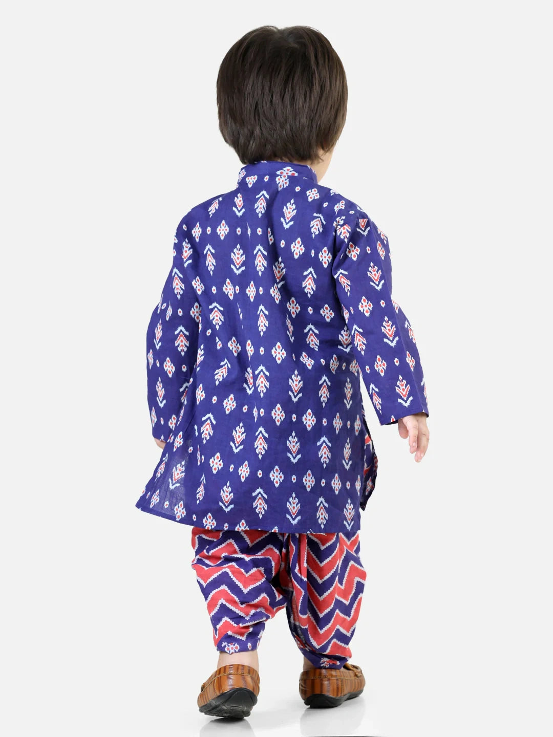 BownBee Pure Cotton Full Sleeve Dhoti Kurta for Boys