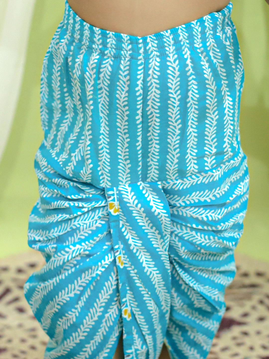 Bownbee Boys Pure Cotton Dhoti Kurta For Infants
