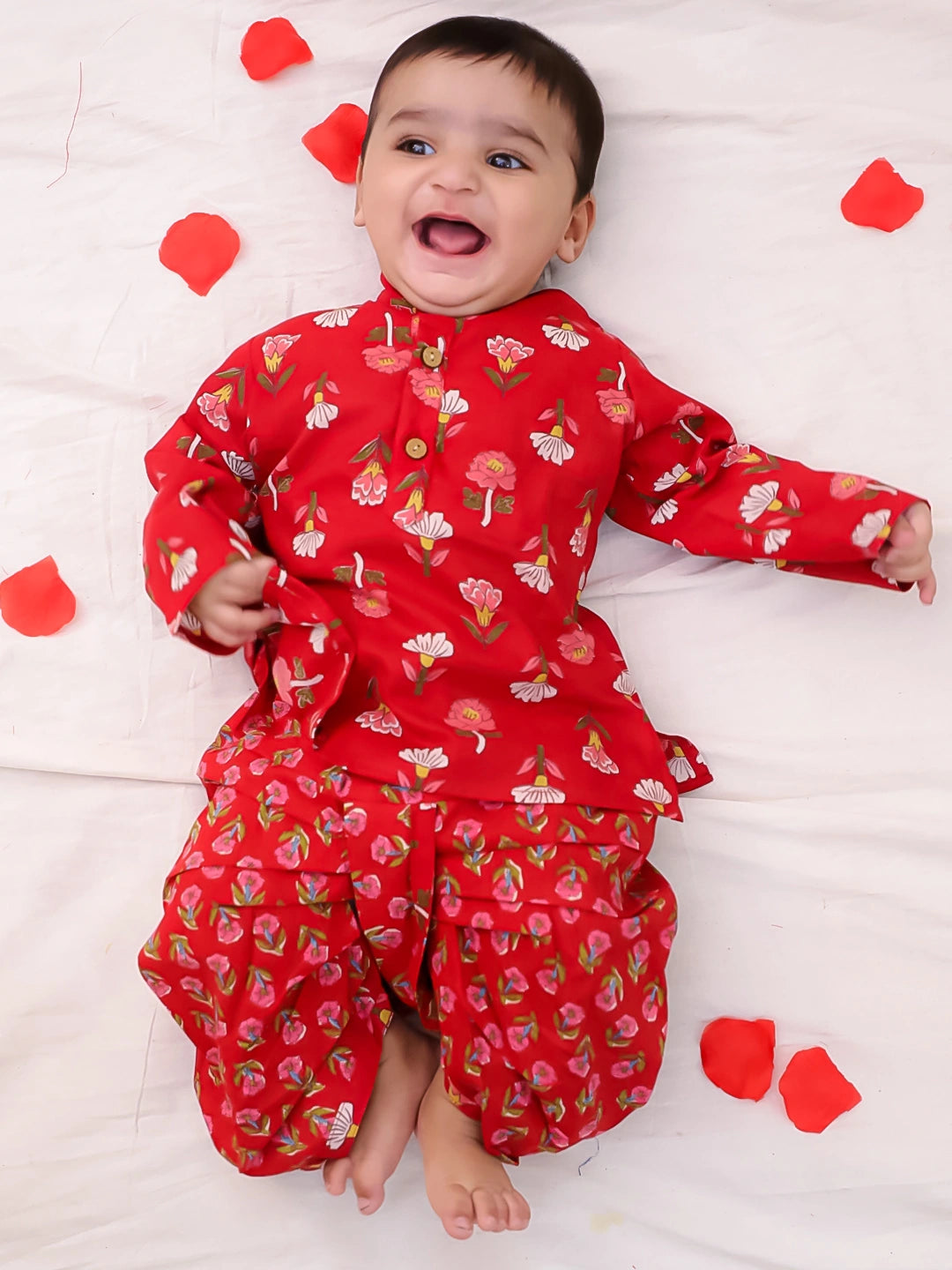 Bownbee Boys Cotton Dhoti Kurta For Infants