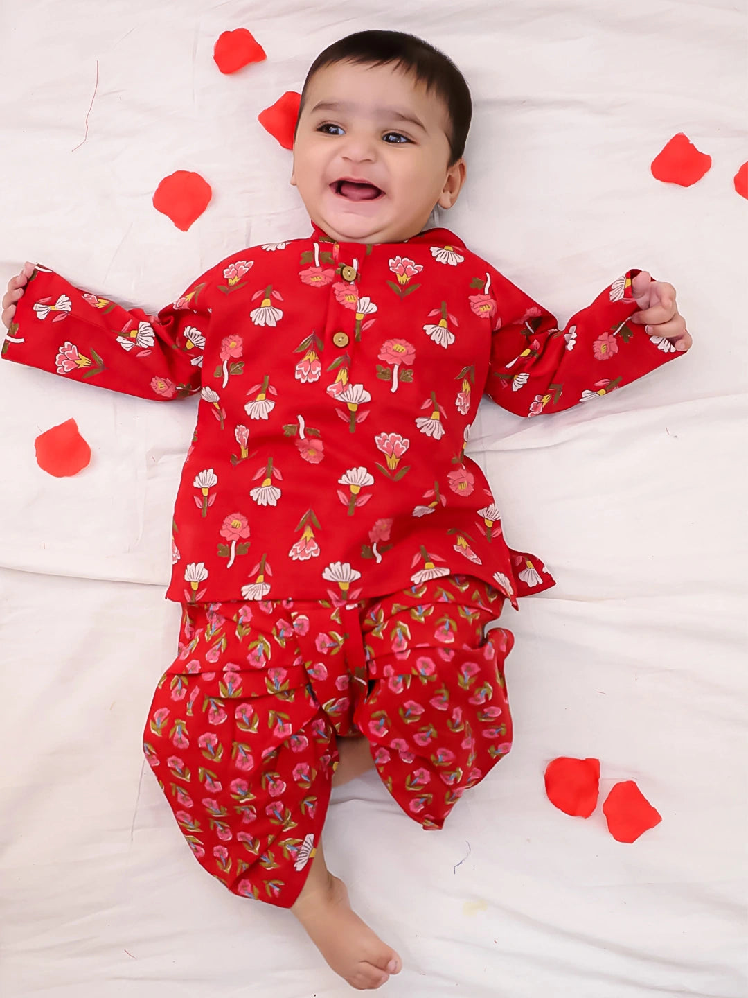 Bownbee Boys Cotton Dhoti Kurta For Infants