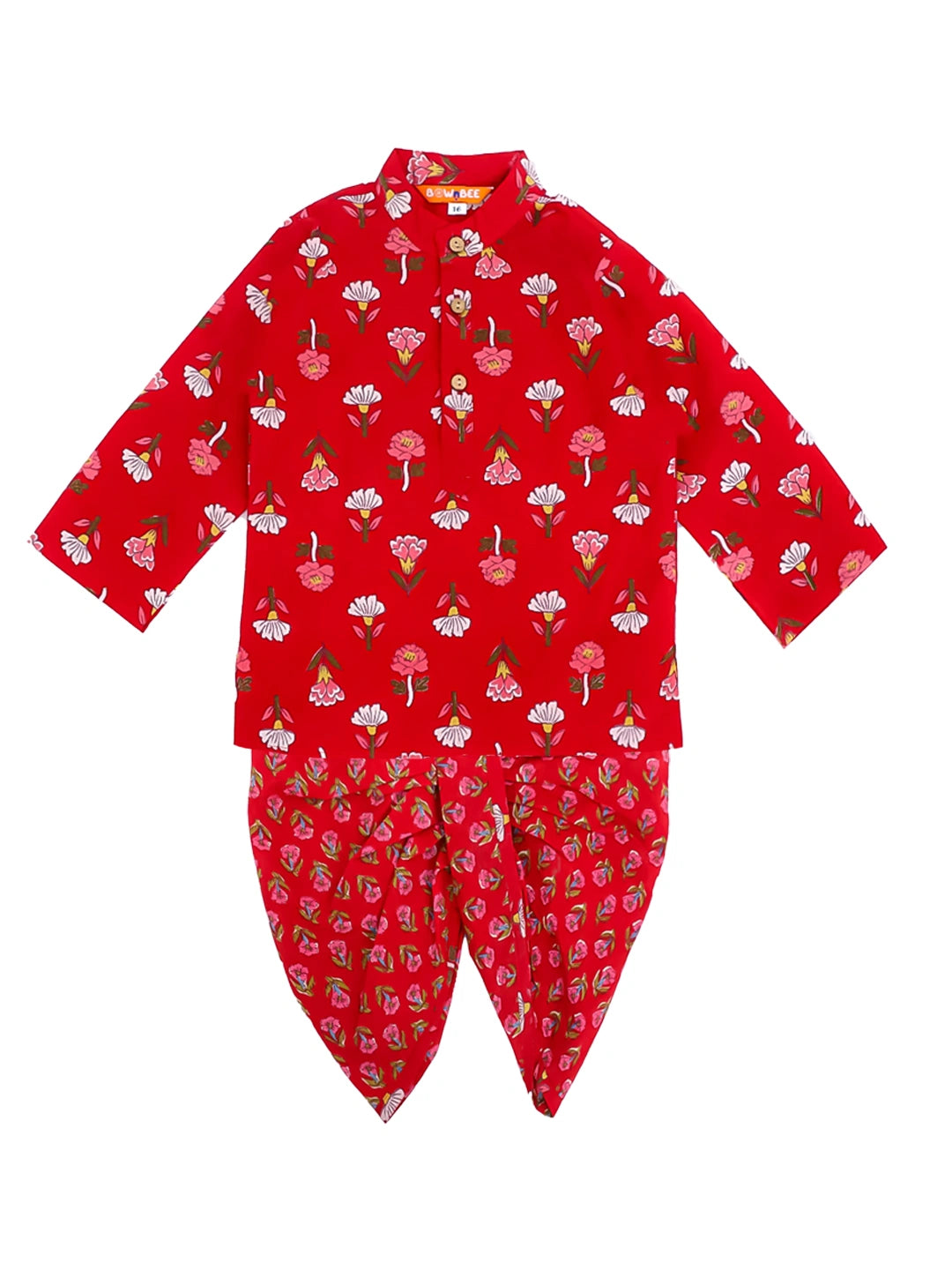 Bownbee Boys Cotton Dhoti Kurta For Infants