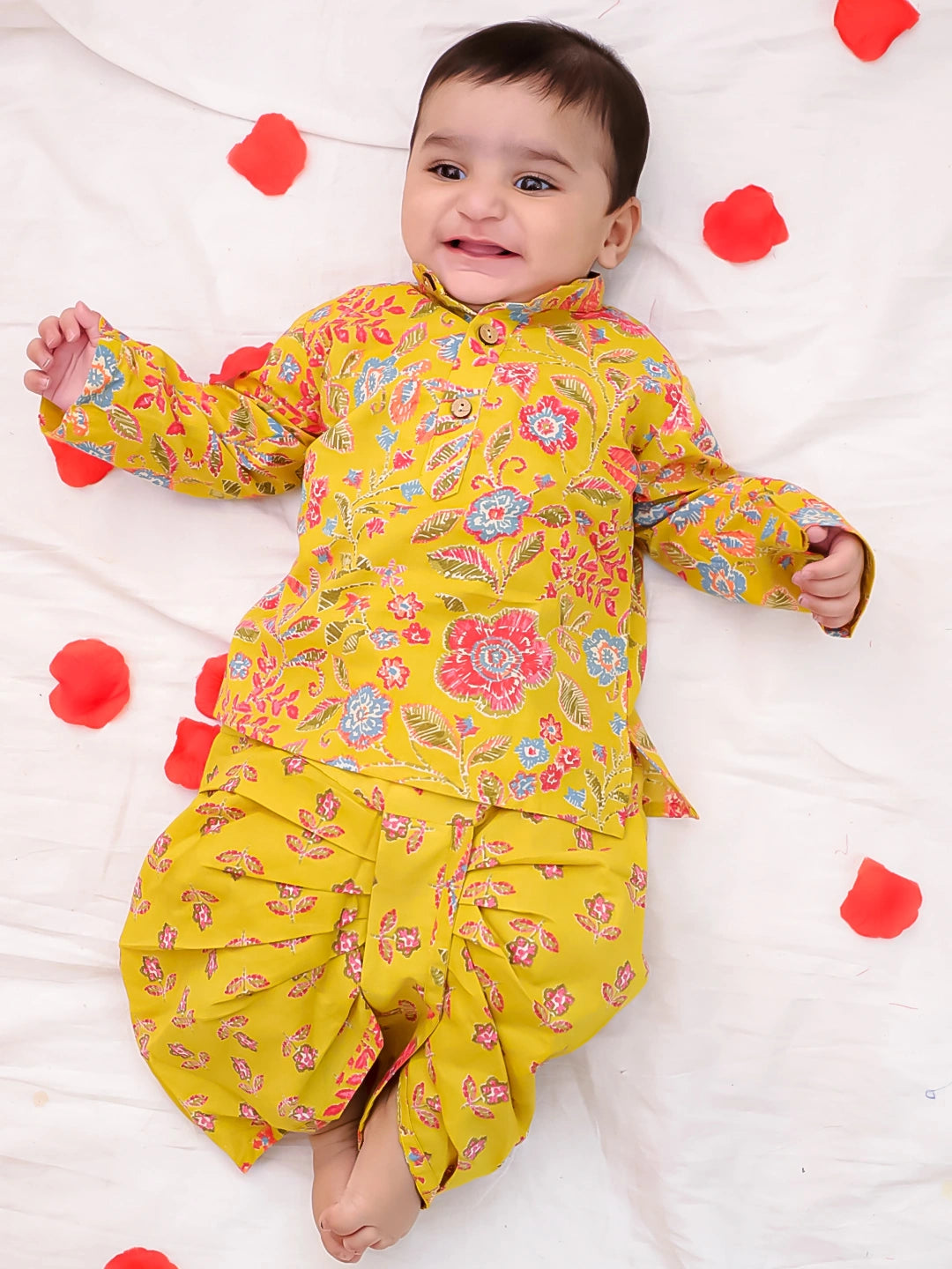 Bownbee Boys Cotton Dhoti Kurta For Infants