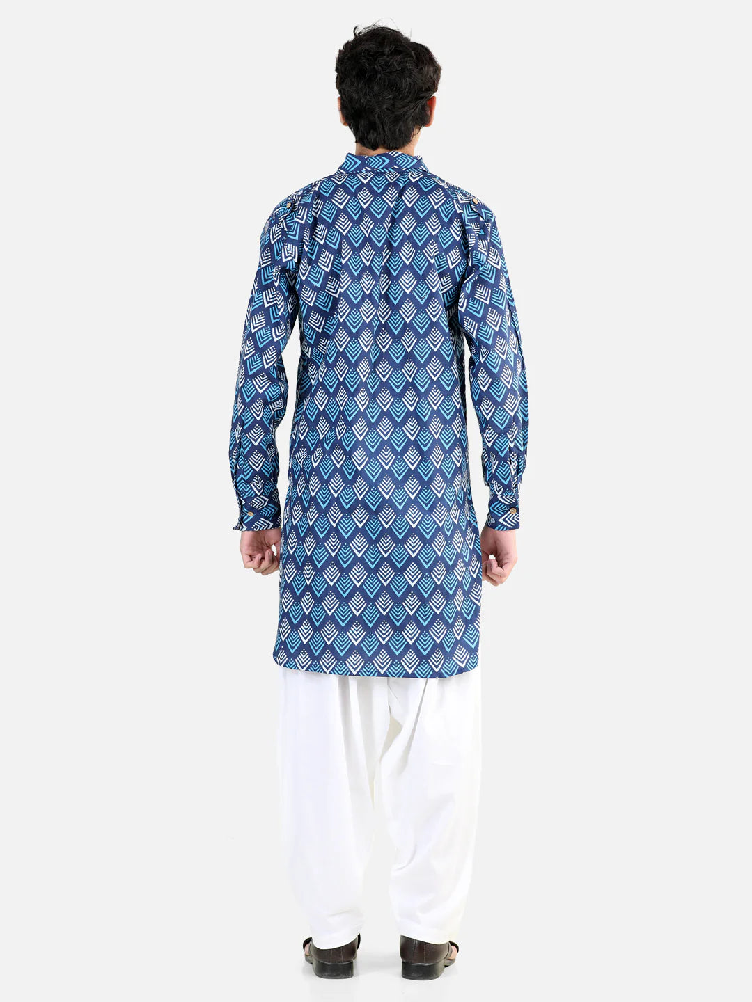 BownBee Sibling sets Pure Cotton Printed Lehenga Choli Dupatta and Kurta Pajama Set for Girls