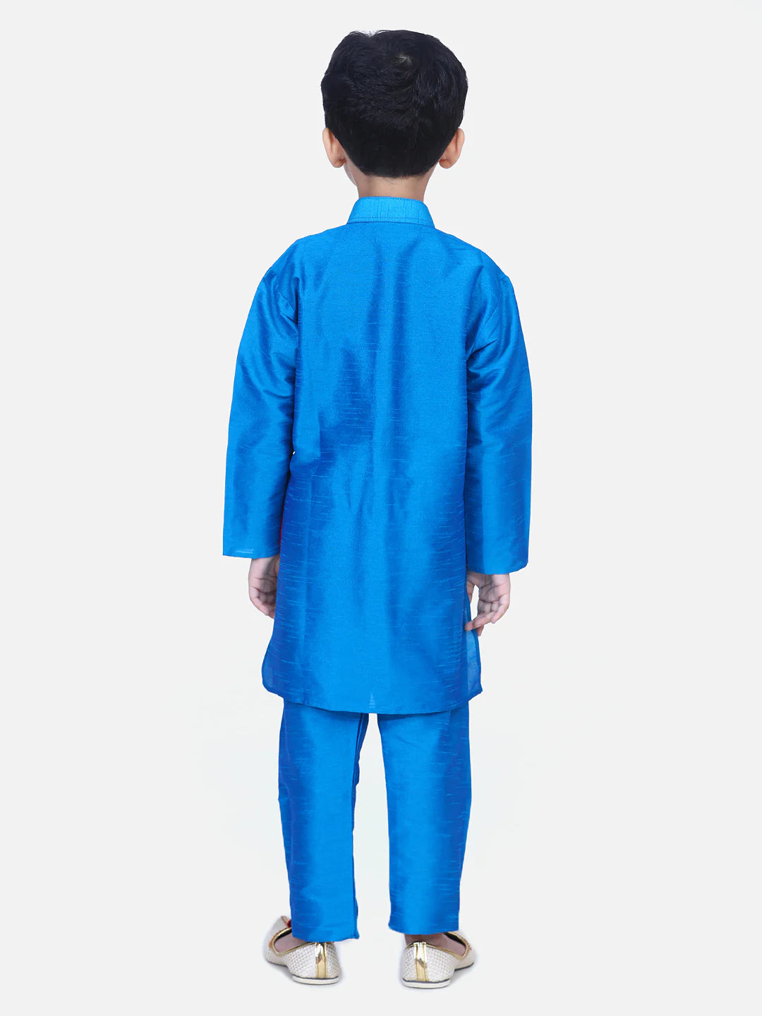 BownBee Attached Chiffon Jacket Full Sleeve Kurta Pajama