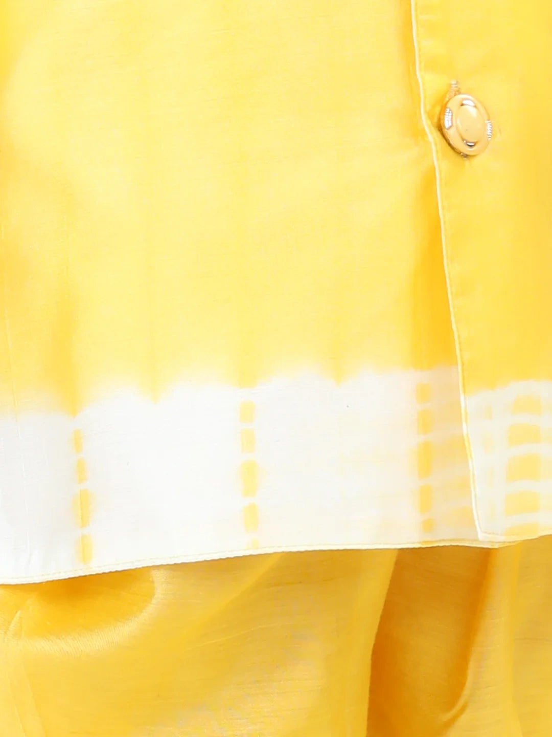 BownBee Hand Dyed Chanderi Silk Sherwani Salwar For Boys