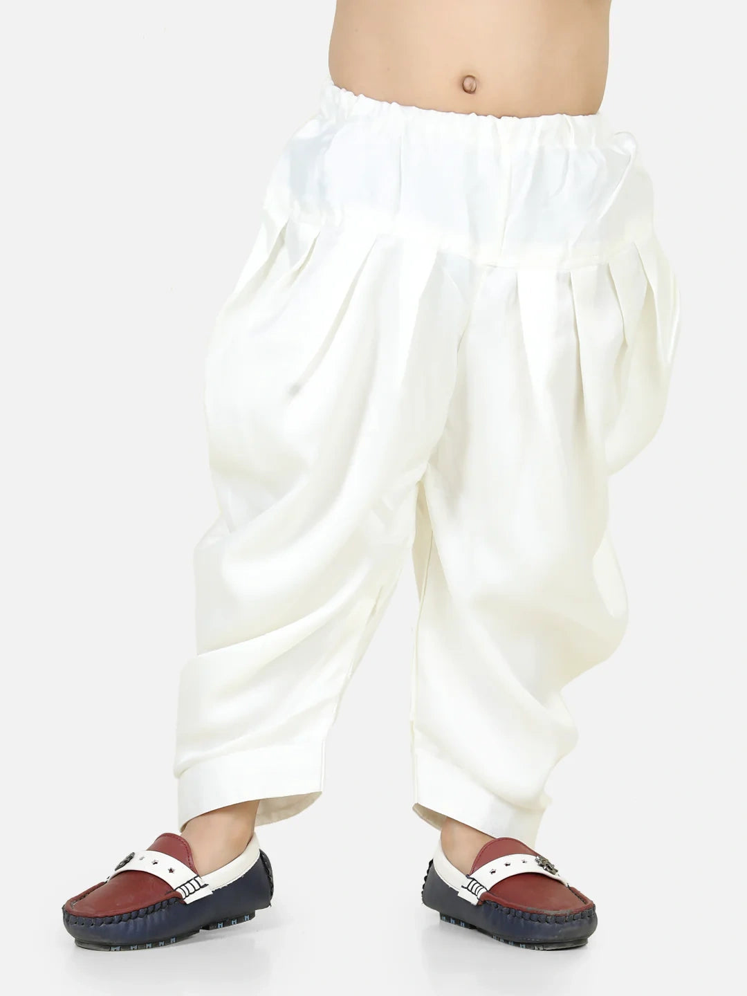 BownBee Hand Embroidered Jam Cotton Sherwani Salwar For Boys
