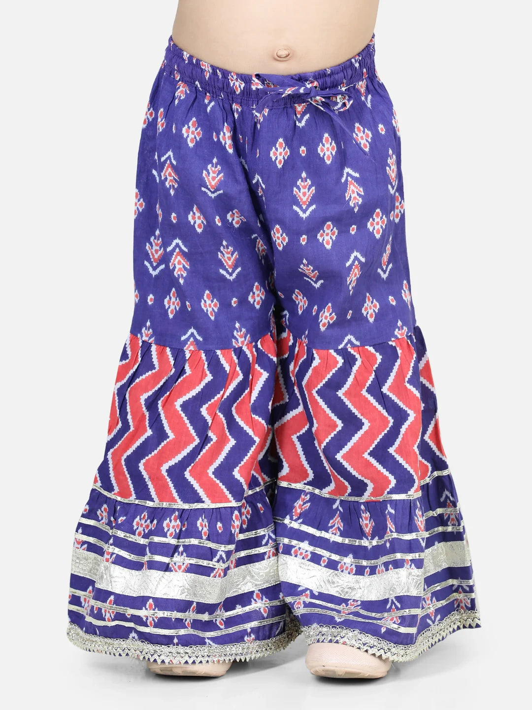 Mother Daughter Matching Festive Ethnic Suit Set