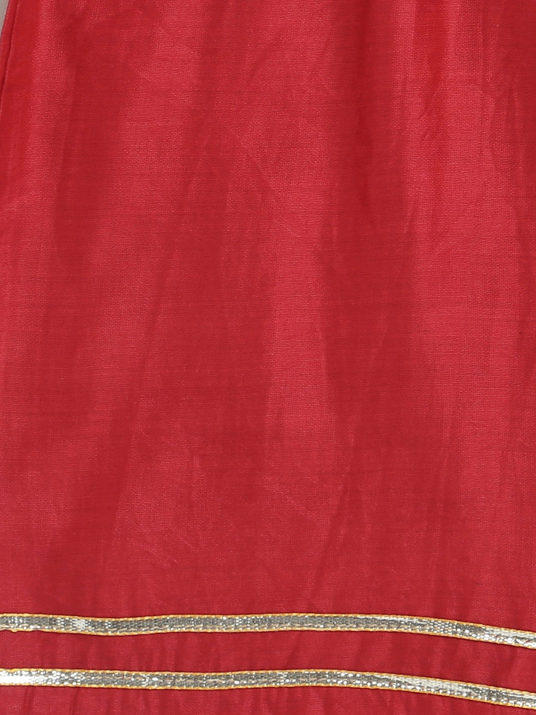 BownBee Hand Dyed Chanderi Silk Kurti Pant with Dupatta for Girls
