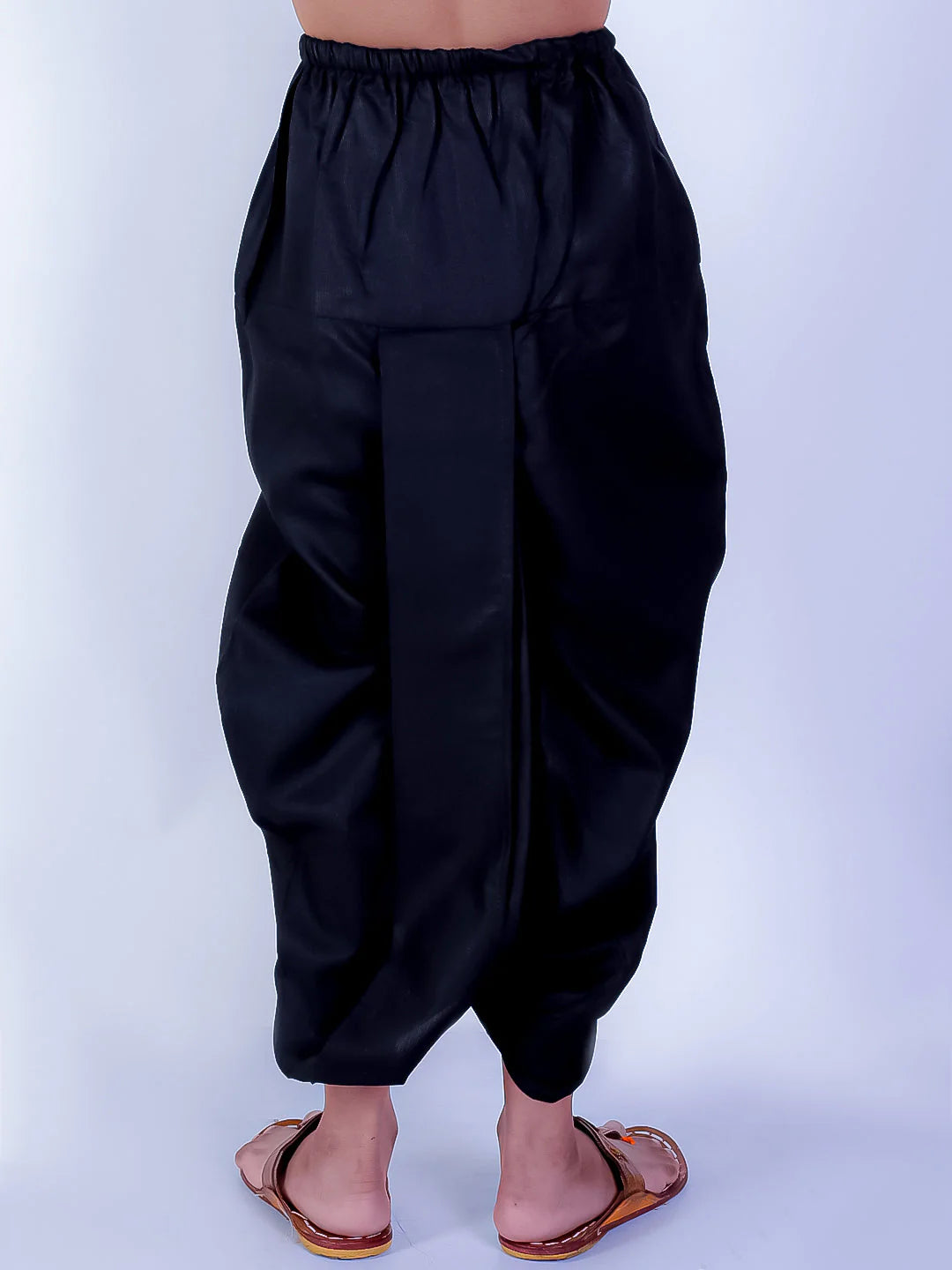 BownBee Solid Cotton Dhoti for Boys