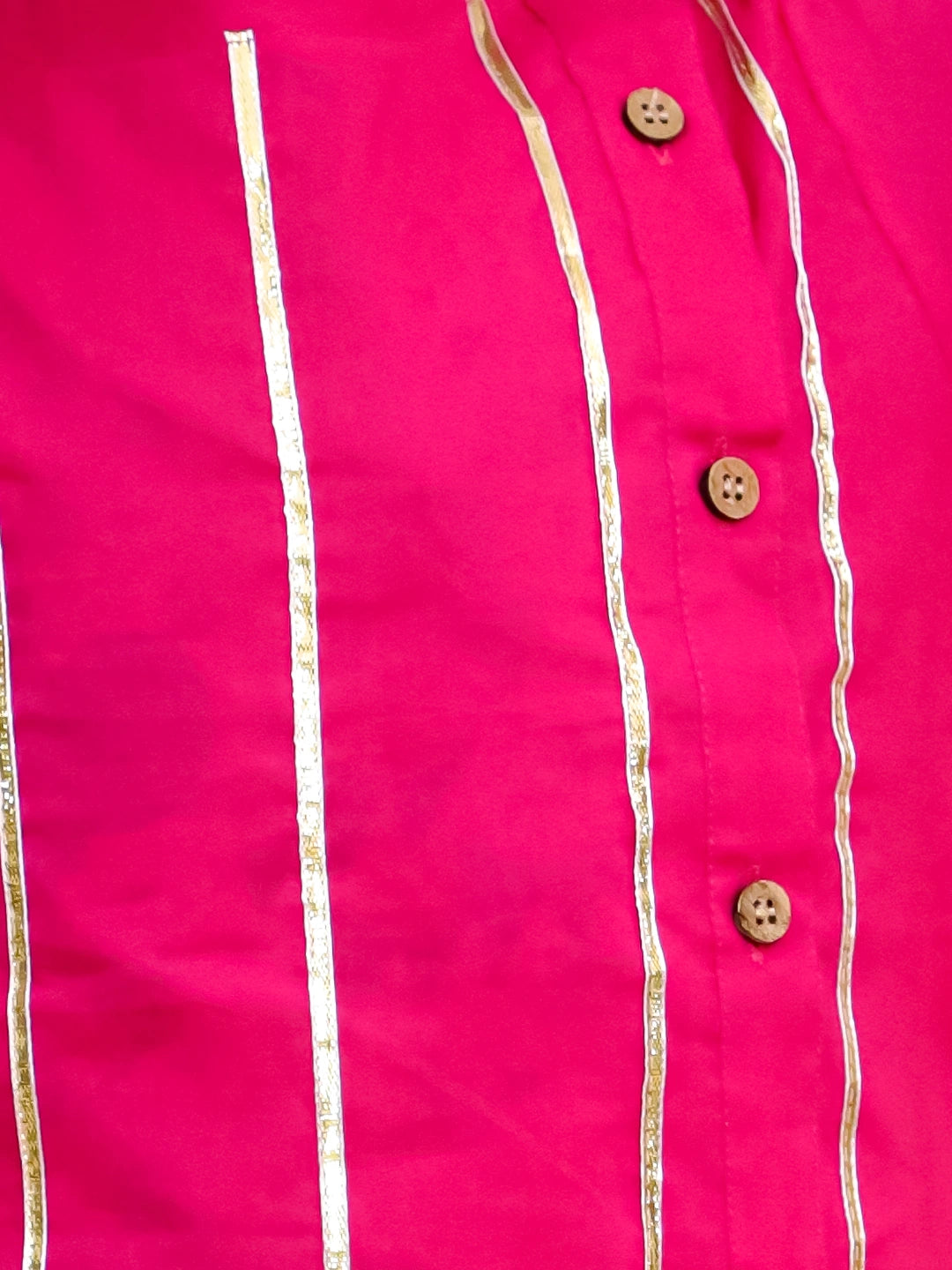 BownBee Pure Cotton Dhoti Kurta & Lehenga Choli Sibling Set